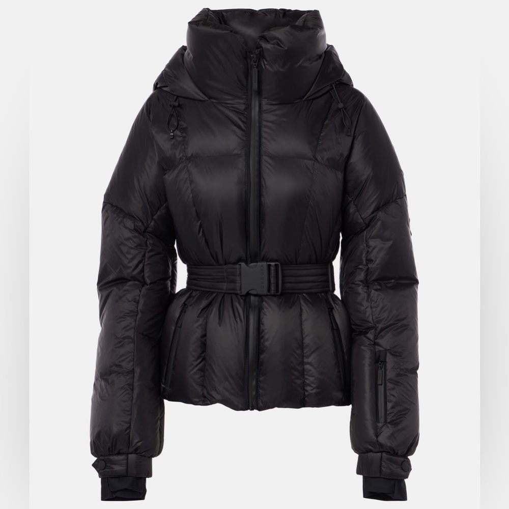 Ski Bundle Black Jacket and White Ski Pants - Picture 3 of 11